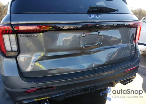 2025 Ford Explorer St из США, поврежденный, VIN 1FMWK8GCXSGC18214